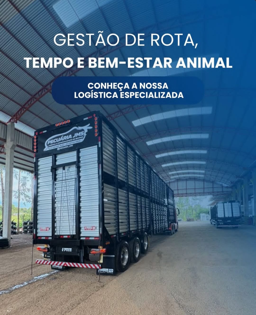 Caminhão boiadeiro Pecuária JMS